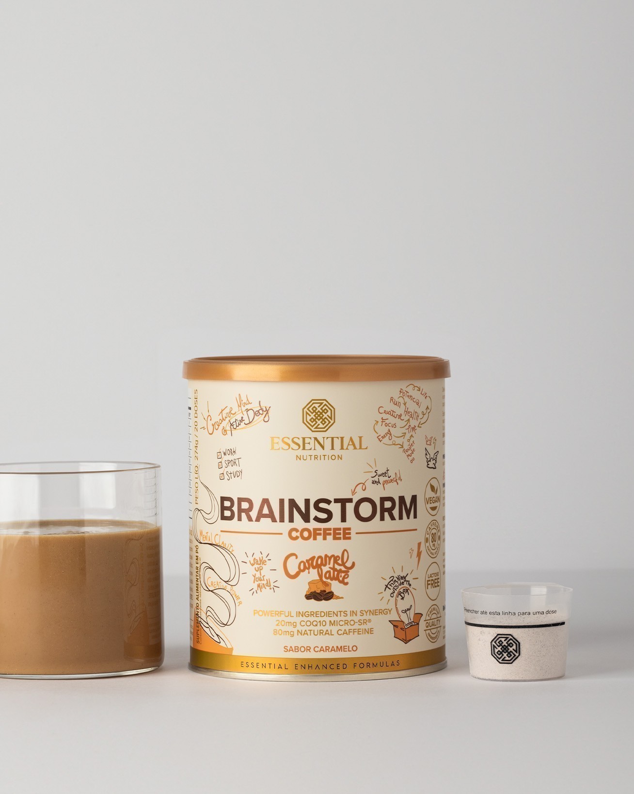 Brainstorm Coffee Caramel Latte — imagem 2